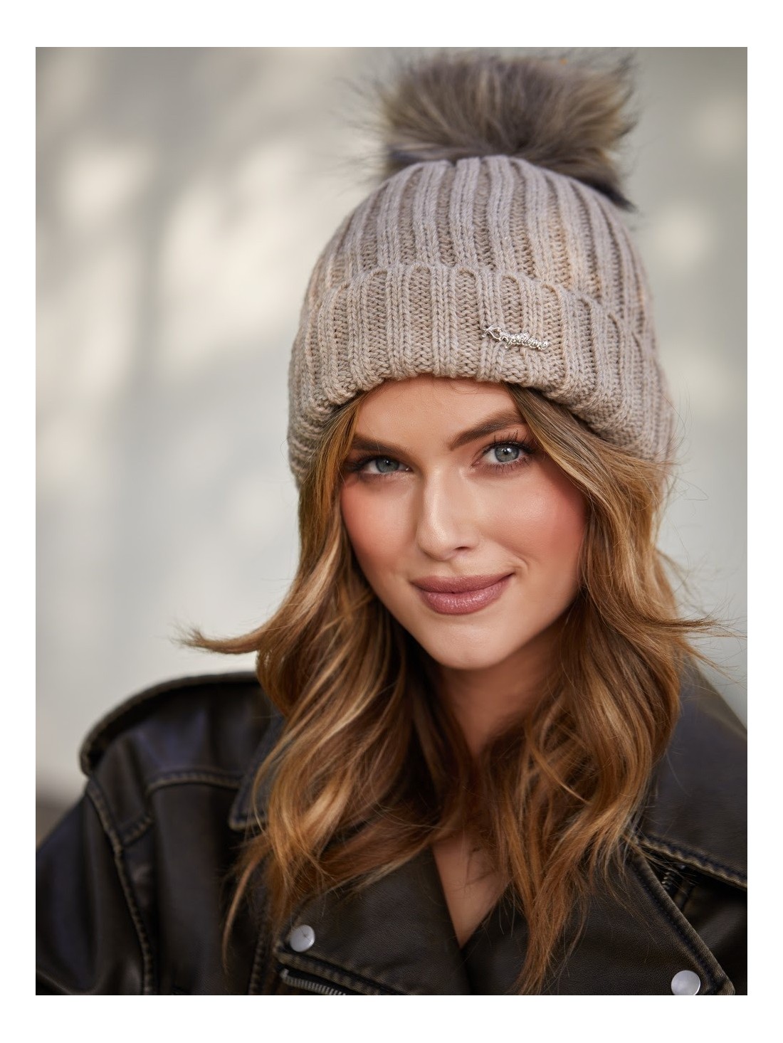 Cappuccino winter hat C1 - Online store - Boutique